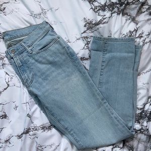 Light Wash Kennan straight jeans